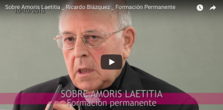 Reflexiones de Ricardo Blázquez sobre «Amoris laetitia»