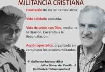 Se necesitan militantes cristianos