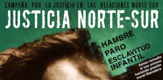 “Navidad es Justicia, con los últimos de la tierra” Concentración contra las causas del hambre, el paro y la esclavitud infantil