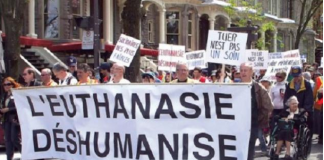 Eutanasia: una visión utilitaria de la persona La tecnología no está al servicio del hombre cuando lo reduce a cosa, cuando distingue entre el que todavía es acreedor de cuidados y el que no, porque se le considera solamente una carga – y a veces un descarte