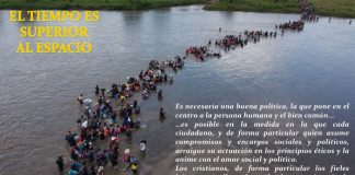 Amor y bien común El bien común es una roca. Y esto es tarea de todos nosotros, no solo de algún especialista.