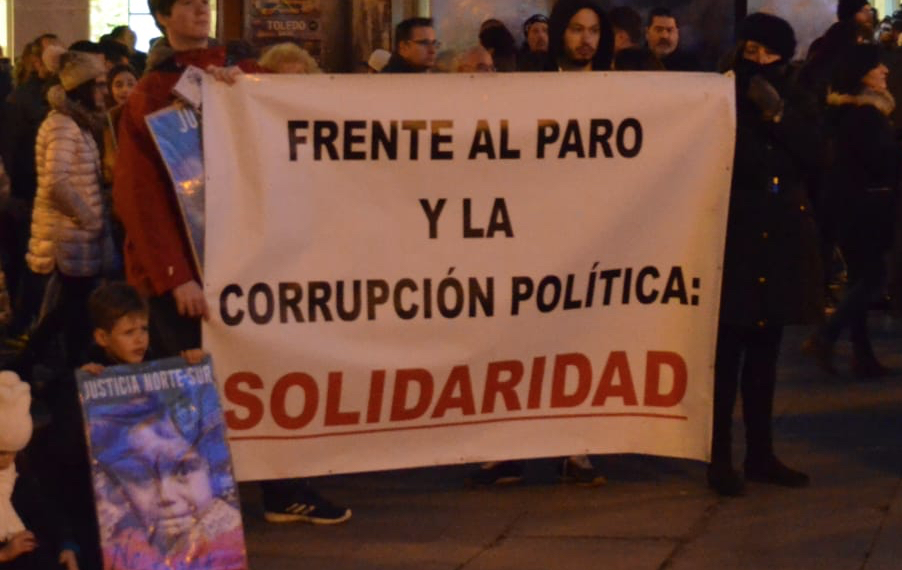 Frente al paro y la corrupción política: solidaridad
