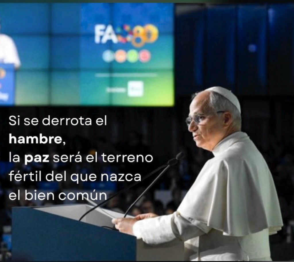 Papa Leon XIV FAO 2025