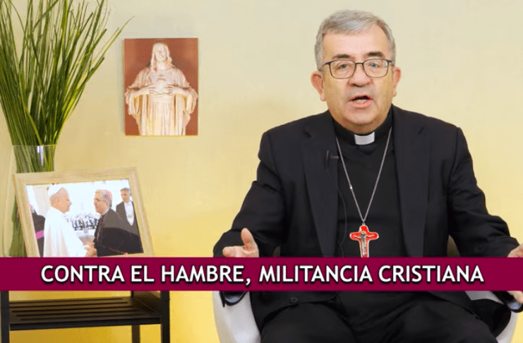 Contra el hambre, militancia cristiana