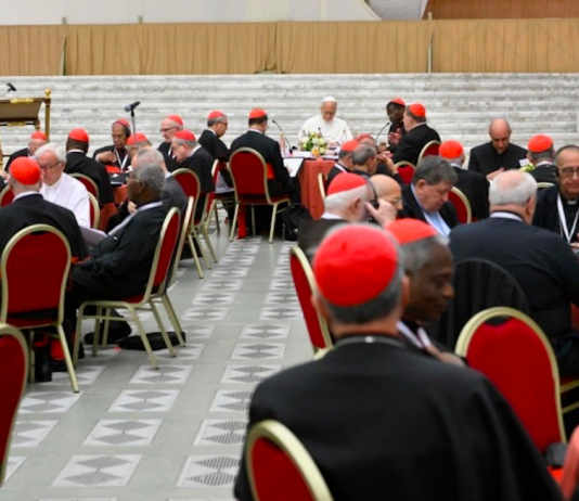 Conclusión del consistorio extraordinario